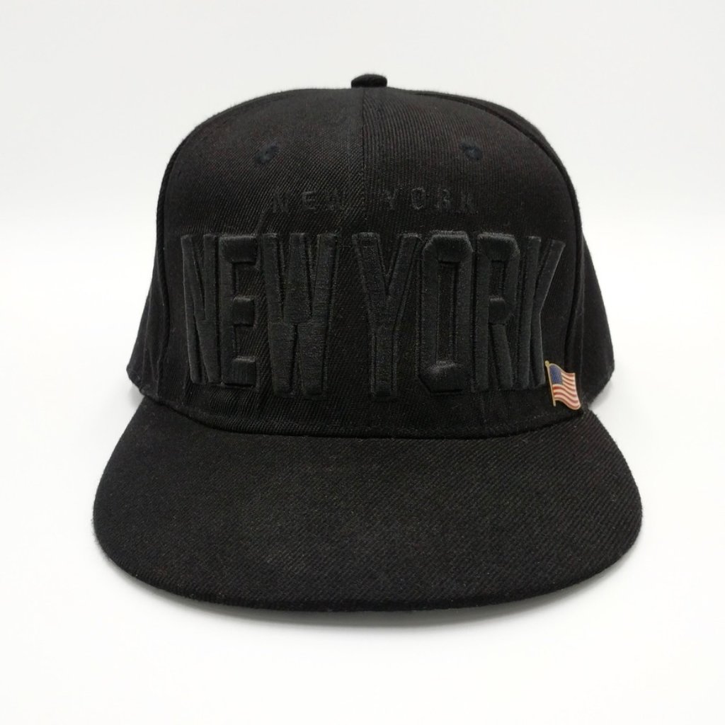 New York Snapback Hat Baseball Cap 3d Logo Usa Pin